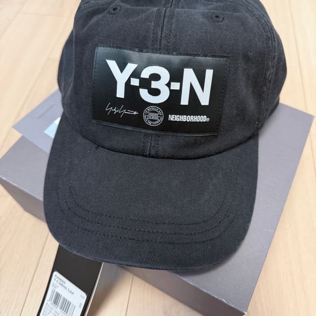 Y-3 NBHD 볼캡 블랙 OSFM