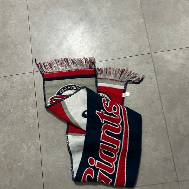 롯데자이언츠 1982 로고그래픽 레플리카 머플러 