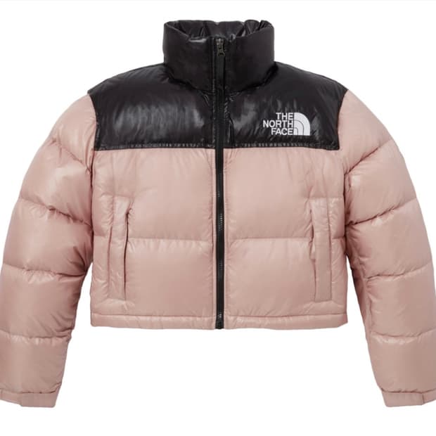 (W) The North Face 노스페이스 눕시 숏 자켓 파스텔 핑크