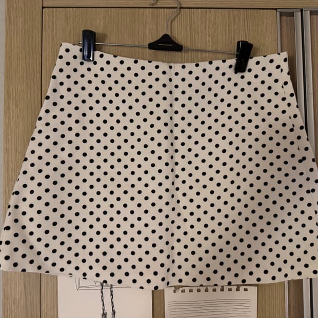 Zara 도트패턴 스커트