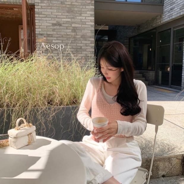 리에뜨 토에 뷔스티에 핑크