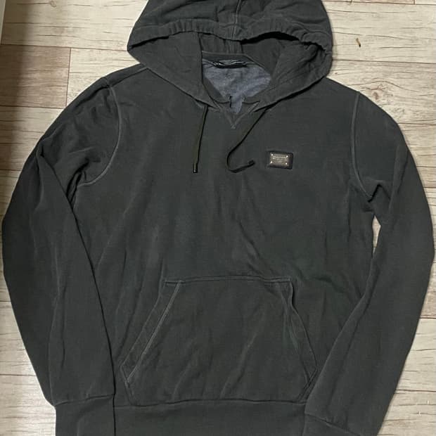 돌체앤가바나 빈티지 워싱 후드티셔츠 사이즈 105