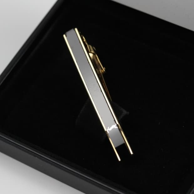 입생로랑 B+등급 5cm 남자 명품 넥타이핀 빈티지