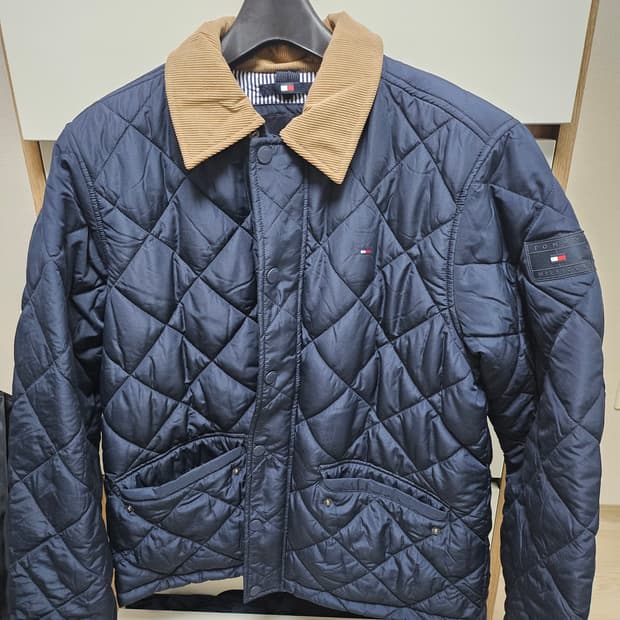 타미힐피거 퀼팅자켓 퀼팅패딩