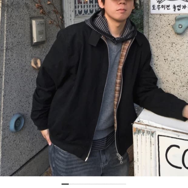 아와이 Awaii 헤링턴 자켓