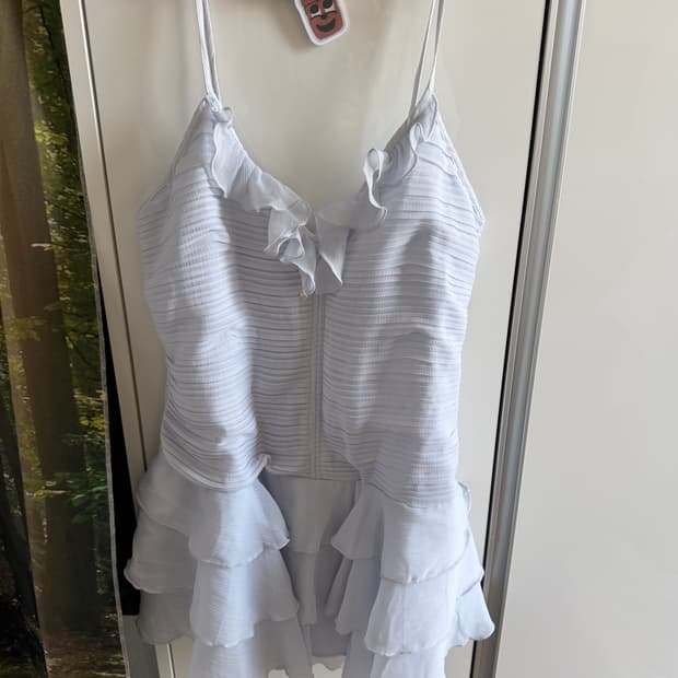 H&m 프릴 원피스 m frill dress M size