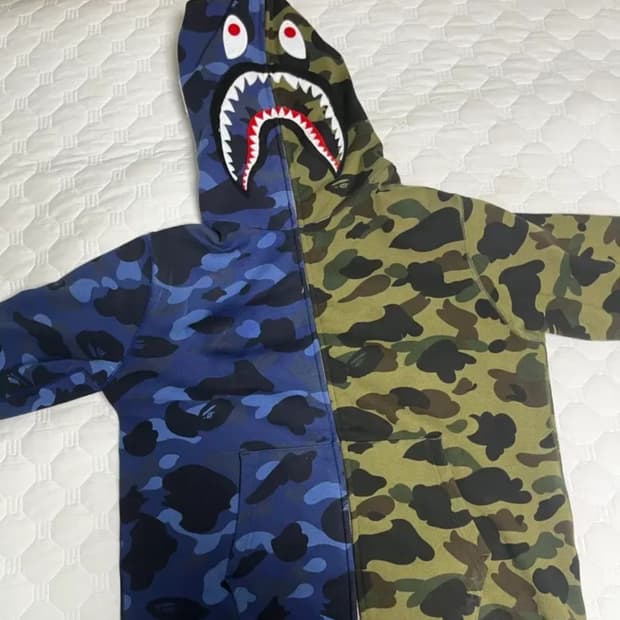 베이프 후드집업 l→s,m으로 교환하실 분