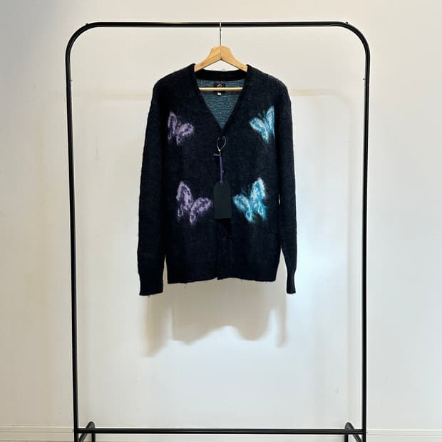 니들스 모헤어 가디건 새상품 스튜디오 