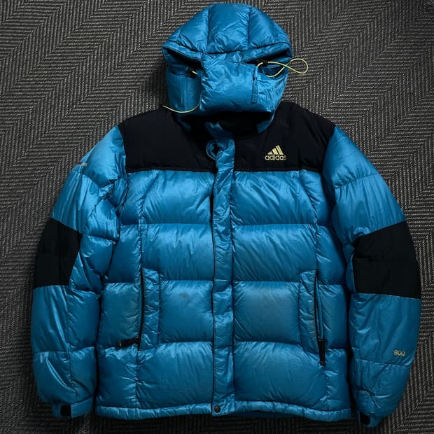 아디다스 하이킹 벌키 800 구스다운 패딩점퍼o 4570