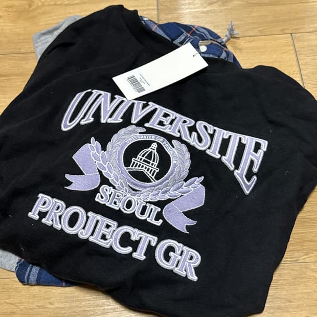 프로젝트gr 3레이어드 스웻셔츠 2사이즈