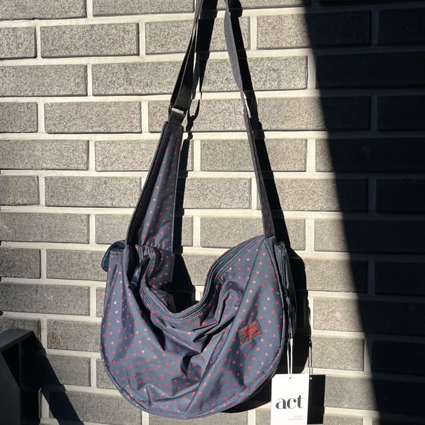 PORTER 포터 별 패턴 호보백 네이비