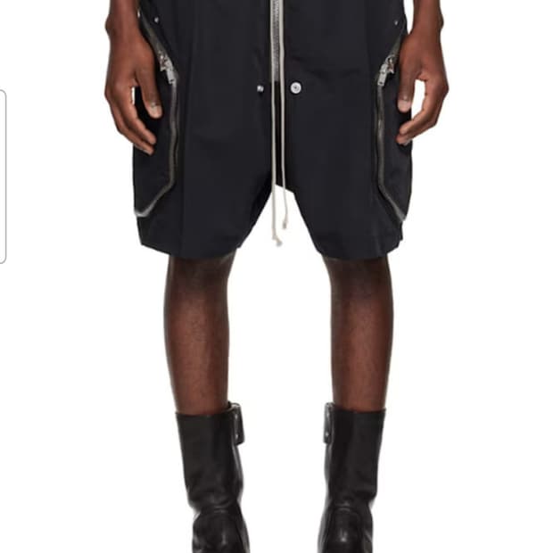 릭오웬스 SS26 TEMPLE 하이저 벨라 쇼츠 46사이즈