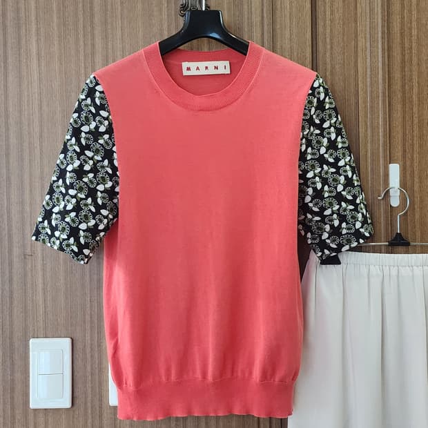 마르니 니트 반팔 