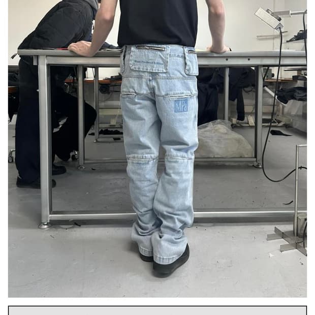 (구매) MPa BAG PANTS (STEEL BLUE) S