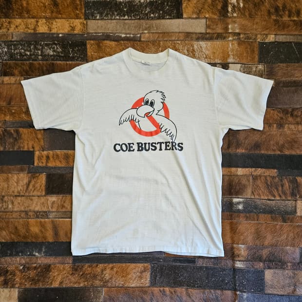 80s 빈티지 프린팅 티셔츠 