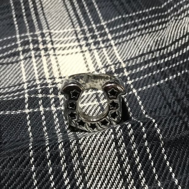 빈티지 말발굽 반지 홀스 후프 써지컬링