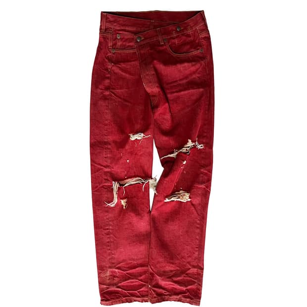 R13 denim skretch pants
