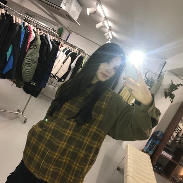 허프 HUF Aberdeen Zip Flannel Shirt