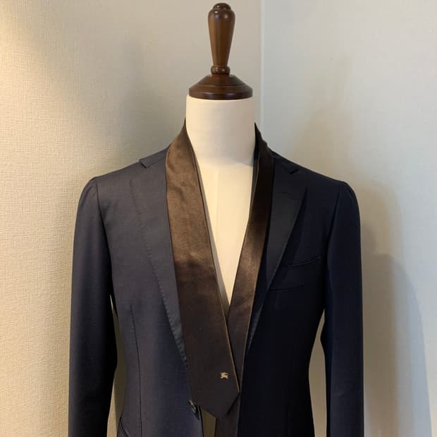 버버리(BURBERRY) 명품 슬림넥타이 블랙라벨 A+등급 6.3cm