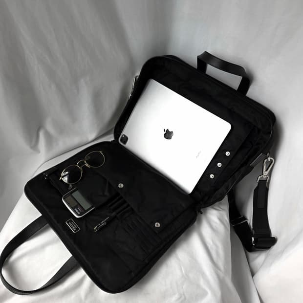 [정품 PRADA] 프라다 사피아노 나일론 서류가방 브리프케이스