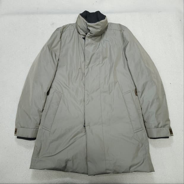 솔리드옴므 구스 다운 패딩 코트 105