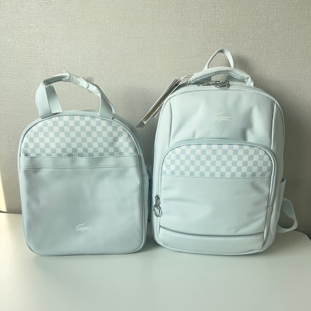 라코스테 키즈 백팩 신발주머니 세트(새상품)