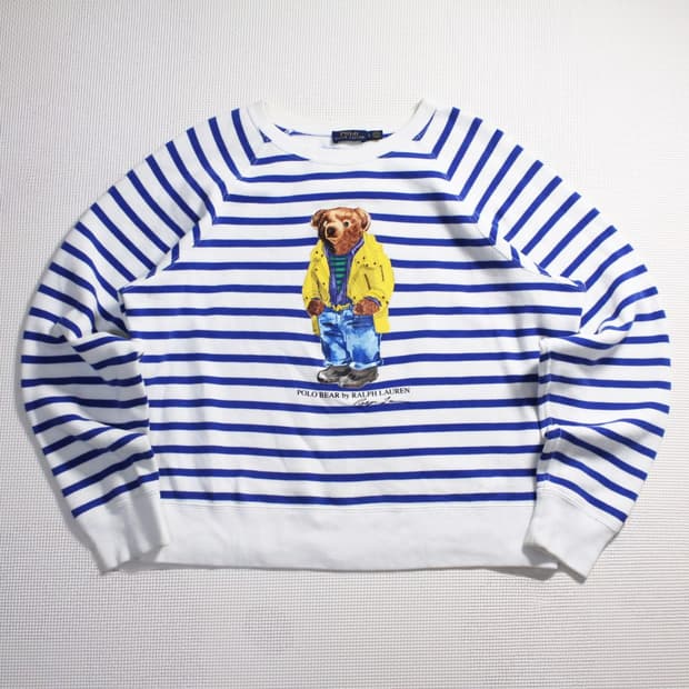 Polo 폴로 랄프로렌 베어 스트라이프 맨투맨