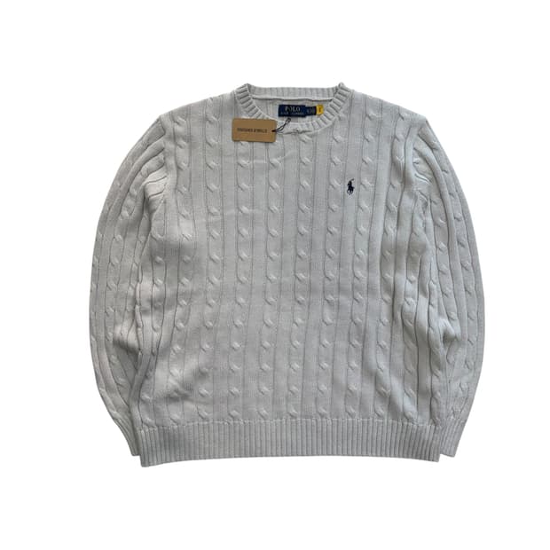 [105] 폴로 랄프로렌 케이블 스웨터 니트 QR Tag