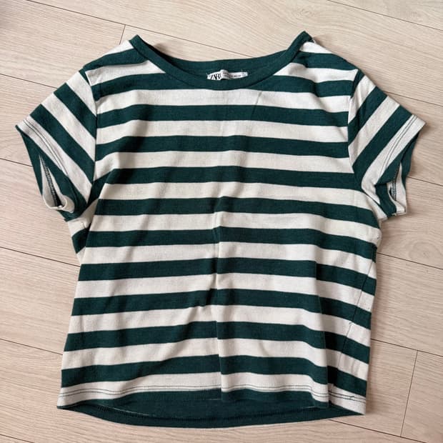Zara 스트라이프 크롭 T