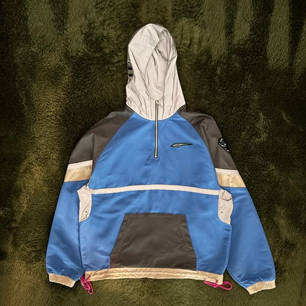 [M] 푸마 X RHUDE 루드 콜라보 하프집 자켓 아노락