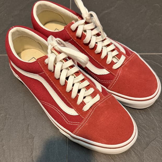 반스 올드스쿨 레이싱 레드(Vans Old Skool Racing Red