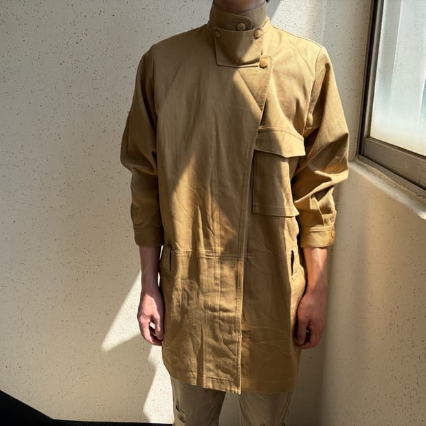 1970s issey miyake military coat