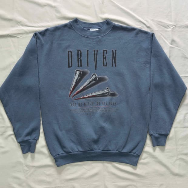90s 툴텍스 DRIVEN 스웻셔츠 USA