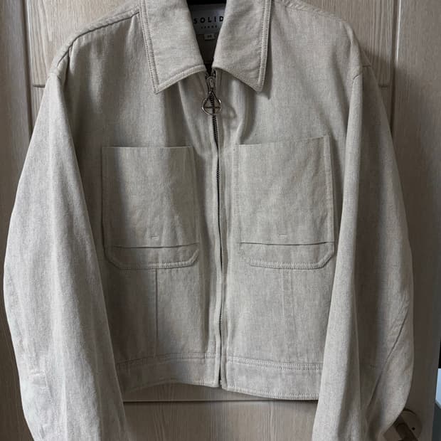 솔리드옴므 데님 크롭자켓 그레이 48.