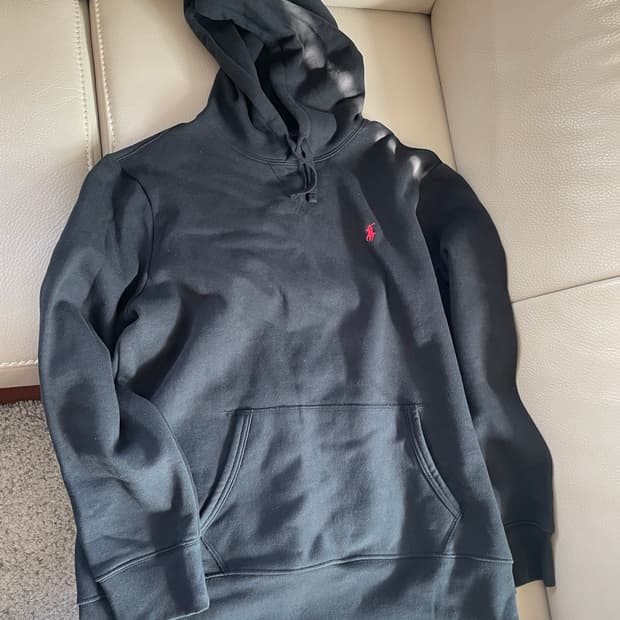 폴로 랄프로렌 후드티 레드 포니 xl 사이즈 팝니당