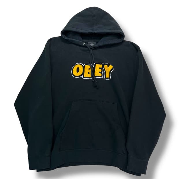 105 오베이 스펠아웃 후드티