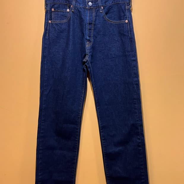 00's [32x32] 리바이스 501 스트레이트 핏 생지 데님 팬츠