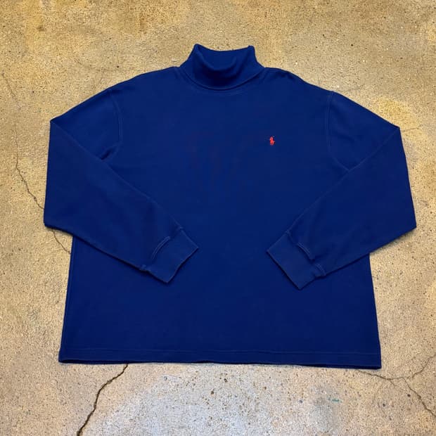 90s USA 미국 빈티지 폴로랄프로렌 터틀넥 티셔츠 폴라티
