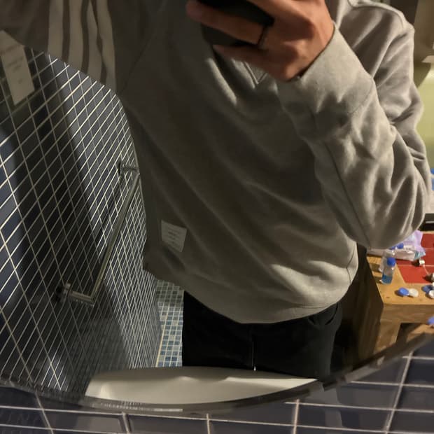 Thom Browne 엔지니어드 크루넥 스웨트셔츠