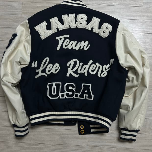 리 바시티 자켓 네이비 [s]