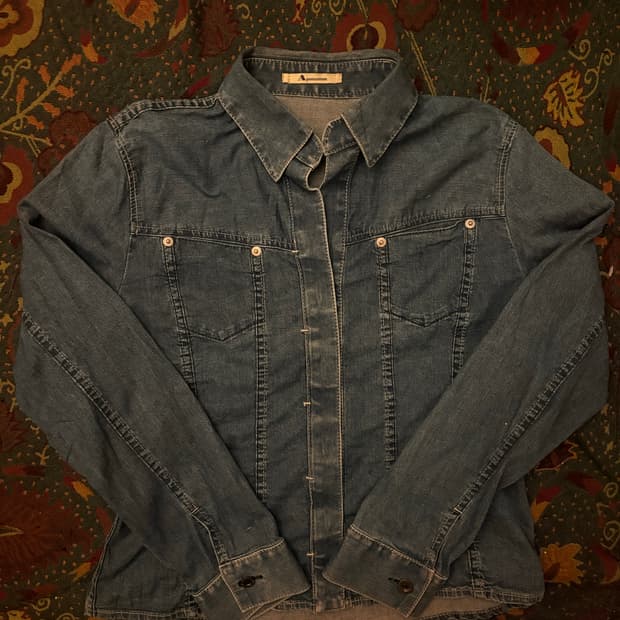 Aquascutum demin shirt 