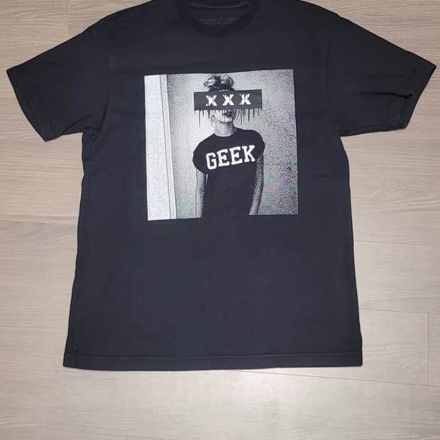 Godselection xxx 반팔 프린팅 티셔츠
