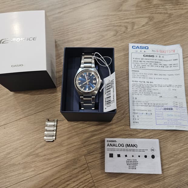 카시오 에디피스 모터스포츠 EFB-109D-2AVDF