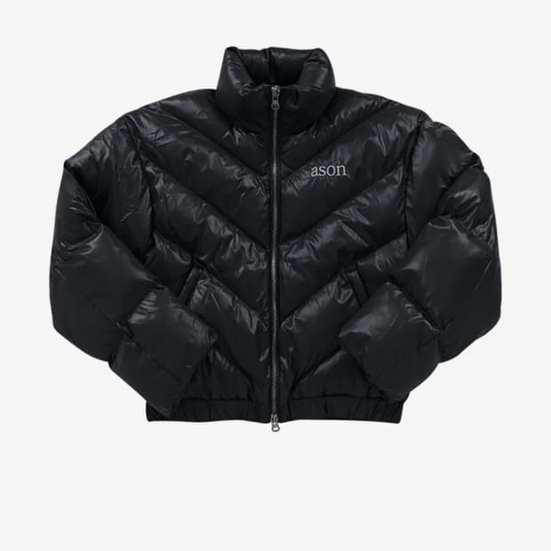 애즈온 ason betty puffer jacket / black