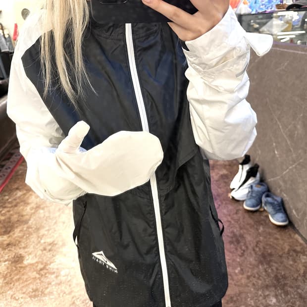 나이키 정품 트레일 나일론 윈드러너