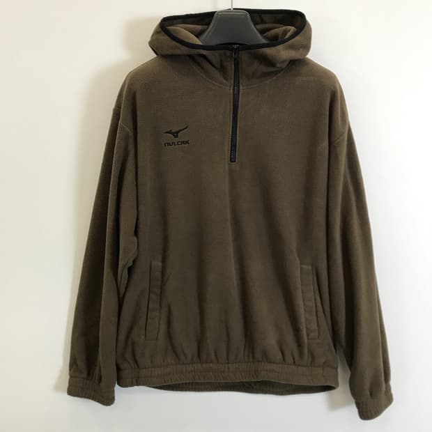 미즈노 x 니벨크랙 플리스 후드집업 브라운 [XL]