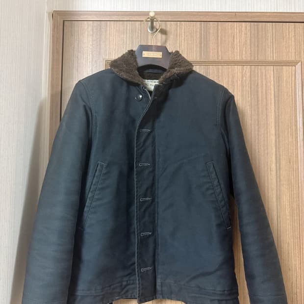 리얼맥코이 N-1 덱자켓 네이비[38]