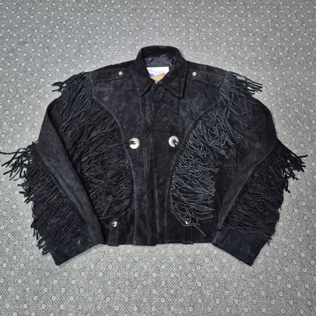 [XL] US Made 스웨이드 프린지  -316