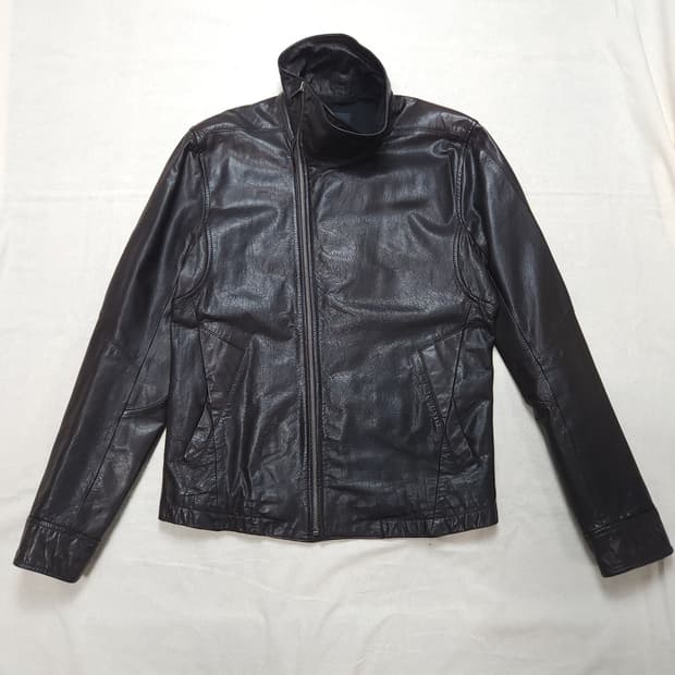 [100] 코데즈컴비인 릭맛 소가죽 자켓 닥크브라운