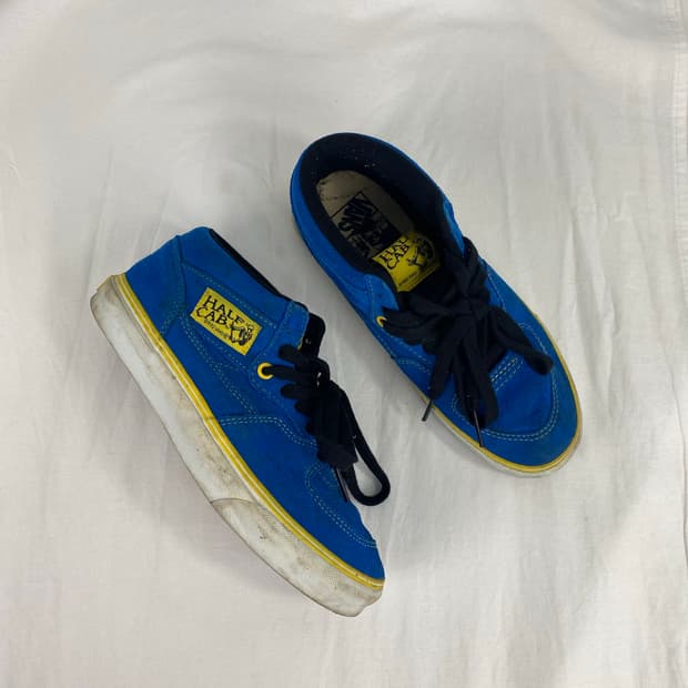 vans 반스 빈티지 하프캡 블루